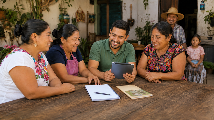Comunidad y negocios locales creciendo con apoyo responsable